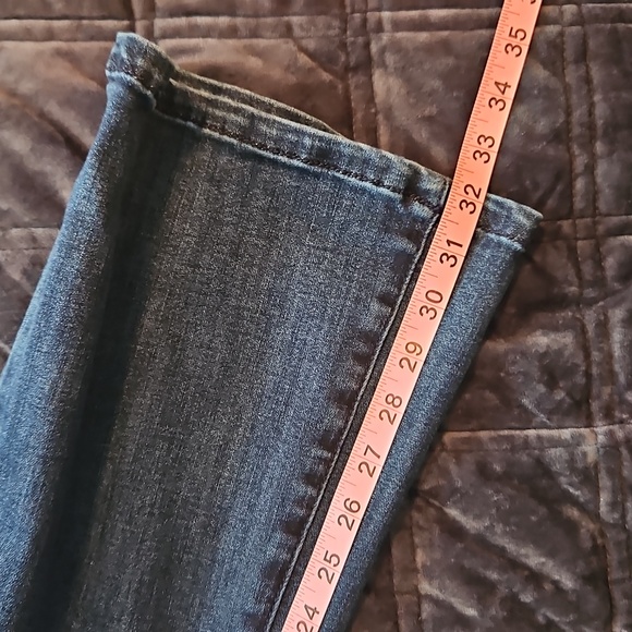 💙Pilcro | Anthropologie| EUC Clean High-Rise Flare Jeans| Dark Wash| Sz. 29 - Picture 10 of 12